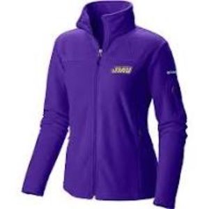 COLUMBIA JMU DUKES full zip fleece jacket …